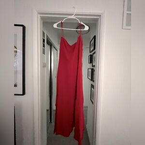 Reformation red dress